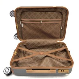 Kit Conjunto Mala Viagem Santino B182 Expansor 360 Tsa G M P - Cinza - 7