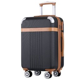 Kit Conjunto Mala Viagem Santino B182 Expansor 360 Tsa Gm P - Preto - 2
