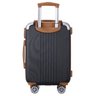 Kit Conjunto Mala Viagem Santino B182 Expansor 360 Tsa Gm P - Preto - 5