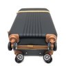 Kit Conjunto Mala Viagem Santino B182 Expansor 360 Tsa Gm P - Preto - 10
