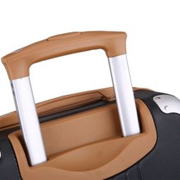 Mala Viagem Santino B182 Rígida Abs Rodinhas 360 Pequena - Preto - 4