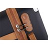 Mala Viagem Santino B182 Rígida Abs Rodinhas 360 Pequena - Preto - 2
