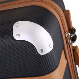 Mala Viagem Santino B182 Rígida Abs Rodinhas 360 Pequena - Preto - 13