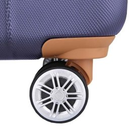 Mala Viagem Santino B182 Rígida Abs Rodinhas 360 Pequena - Azul - 9