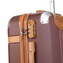 Ver imagem 6 de Mala Viagem Santino B182 Rígida Abs Rodinhas 360 Pequena - Marrom