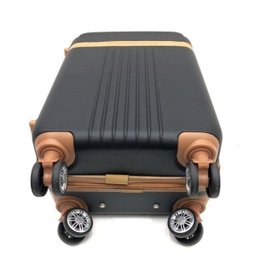 Mala Viagem Santino B182 Rígida Abs Rodinhas 360 Tsa Média - Preto - 7