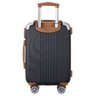 Mala Viagem Santino B182 Rígida Abs Rodinhas 360 Tsa Média - Preto - 4