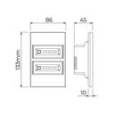 Ver imagem 2 de Dimmer Duplo S.Touch 0-10V 4x2 de Branco Bivolt Stella