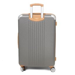 Mala Viagem Santino B182 Rígida Abs Rodinhas 360 Tsa Média - Cinza - 7