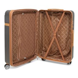 Mala Viagem Santino B182 Rígida Abs Rodinhas 360 Tsa Média - Cinza - 2
