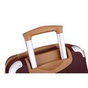 Ver imagem 4 de Mala Viagem Santino B182 Rígida Abs Rodinhas 360 Tsa Média - Vermelho escuro