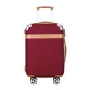 Ver imagem 1 de Mala Viagem Santino B182 Rígida Abs Rodinhas 360 Tsa Média - Vermelho escuro