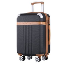 Mala Viagem Santino B182 Rígida Abs Rodinhas 360 Tsa Grande - Preto - 1