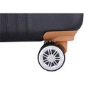 Ver imagem 5 de Mala Viagem Santino B182 Rígida Abs Rodinhas 360 Tsa Grande - Preto