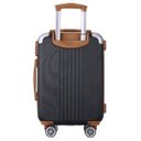 Ver imagem 4 de Mala Viagem Santino B182 Rígida Abs Rodinhas 360 Tsa Grande - Preto