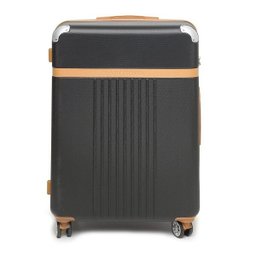 Mala Viagem Santino B182 Rígida Abs Rodinhas 360 Tsa Grande - Preto - 12