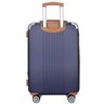 Mala Viagem Santino B182 Rígida Abs Rodinhas 360 Tsa Grande - Azul - 3