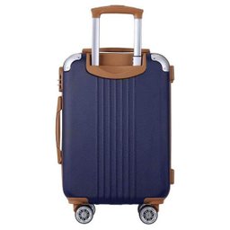 Mala Viagem Santino B182 Rígida Abs Rodinhas 360 Tsa Grande - Azul - 10