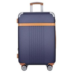Mala Viagem Santino B182 Rígida Abs Rodinhas 360 Tsa Grande - Azul - 7