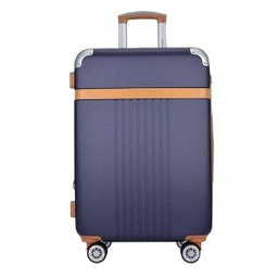 Mala Viagem Santino B182 Rígida Abs Rodinhas 360 Tsa Grande - Azul - 9
