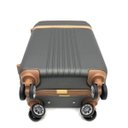 Ver imagem 6 de Mala Viagem Santino B182 Rígida Abs Rodinhas 360 Tsa Grande - Cinza