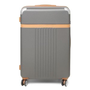 Mala Viagem Santino B182 Rígida Abs Rodinhas 360 Tsa Grande - Cinza
