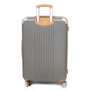 Ver imagem 7 de Mala Viagem Santino B182 Rígida Abs Rodinhas 360 Tsa Grande - Cinza