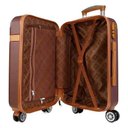 Ver imagem 5 de Mala Viagem Santino B182 Rígida Abs Rodinhas 360 Tsa Grande - Marrom