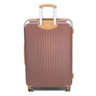 Mala Viagem Santino B182 Rígida Abs Rodinhas 360 Tsa Grande - Marrom - 6