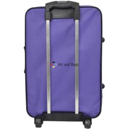 KIT CONJUNTO JOGO 2 MALAS VIAGEM VILLAGE - MÉDIA E GRANDE - Violeta escuro - 3
