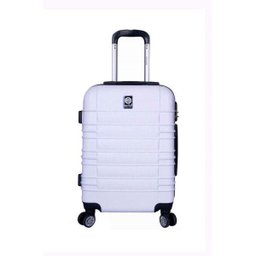 Mala Viagem Santino 8001 Rígida Abs Rodinhas 360 Tsa Média - Branco - 1