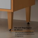 Ver imagem 7 de Armário de Cozinha Completo Luísa 100% MDF 5 Peças 13 Portas 3 Gavetas 260cm Moderna Mobília