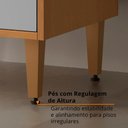 Ver imagem 7 de Armário de Cozinha Completo Luísa 100% MDF 5 Peças 13 Portas 3 Gavetas 260cm Moderna Mobília