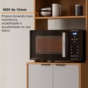 Ver imagem 5 de Armário de Cozinha Completo Luísa 100% MDF 5 Peças 13 Portas 3 Gavetas 260cm Moderna Mobília
