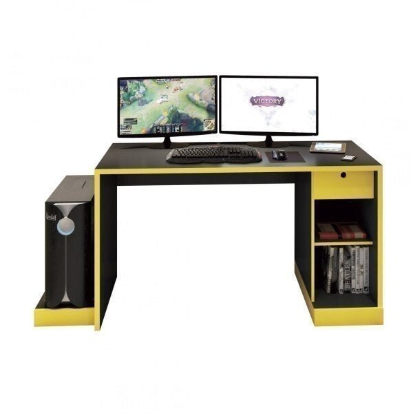 Mesa para Computador Desk Gamer Escrivaninha DRX 3000 Espresso Móveis - 7