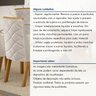 Kit de 4 Cadeiras para Sala de Jantar Aurora - 10
