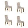 Kit de 4 Cadeiras para Sala de Jantar Aurora - 2