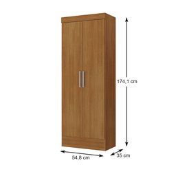 Sapateira 2 Portas Cinamomo Serido - Rodial - 2