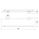 Ver imagem 3 de Prateleira Lorenzetti 2030 R82 LorenLoft Rose Gold