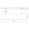 Prateleira Lorenzetti 2030 R82 LorenLoft Rose Gold - 3