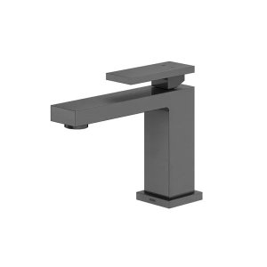 Misturador Monocomando de Mesa para Lavatório New Edge Grafite Escovado - Docol