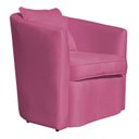 Ver imagem 3 de Kit 02 Poltrona Decorativa Recepção Escritório Veludo Alana Cor:pink
