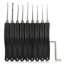 Chave Micha Mestra Abre Fechaduras Cadeado 9pç Aço Inox - 5