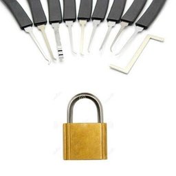 Chave Micha Mestra Abre Fechaduras Cadeado 9pç Aço Inox - 3