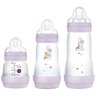 Kit com 3 Mamadeiras Easy Start Anticolica 130/260/320ml Mam Lilas - 1