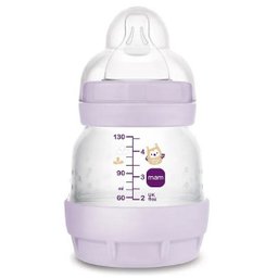 Kit com 3 Mamadeiras Easy Start Anticolica 130/260/320ml Mam Lilas - 4