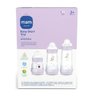 Kit com 3 Mamadeiras Easy Start Anticolica 130/260/320ml Mam Lilas - 2
