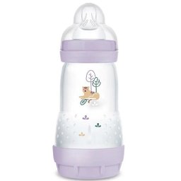 Kit com 3 Mamadeiras Easy Start Anticolica 130/260/320ml Mam Lilas - 3