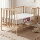 Ver imagem 1 de Colchão para Berço 70x130x12 Espuma D18 Bordado Baby Light Branco - Ortobom