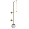 ARANDELA KLAXON BALL UP WALL 2 36 CM X 95 CM X 20 CM - 1